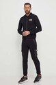 EA7 Emporio Armani spodnie dresowe 3DPP65.PJG1Z czarny SS24