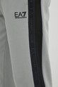 EA7 Emporio Armani spodnie dresowe bawełniane szary 3DPP76.PJEQZ