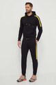 Памучен спортен панталон EA7 Emporio Armani 3DPP76.PJEQZ черен SS24