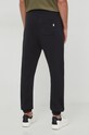 Îmbrăcăminte Pepe Jeans pantaloni de trening din bumbac PM211645 negru