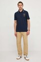 Бавовняні штани Pepe Jeans RELAXED STRAIGHT CARPENTER PANT PM211649 бежевий SS24
