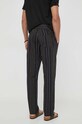 Îmbrăcăminte Les Deux pantaloni de bumbac LDM510127 negru