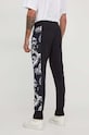 Îmbrăcăminte Versace Jeans Couture pantaloni de trening din bumbac 76GAA3C0 negru