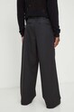 Odzież Won Hundred spodnie z domieszką wełny 2708.14221 czarny