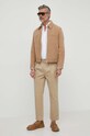 Polo Ralph Lauren pantaloni de bumbac 710850209 bej SS24