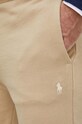 Βαμβακερό παντελόνι Polo Ralph Lauren μπεζ 710916699