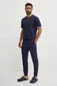Homewear hlače HUGO mornarsko plava