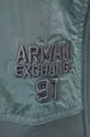 zielony Armani Exchange spodnie dresowe bawełniane