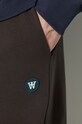 Хлопковые спортивные штаны Wood Wood Cal Joggers 10275000.2424 коричневый