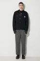 Carhartt WIP cotton trousers Flint Pant gray