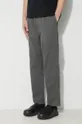 gray Carhartt WIP cotton trousers Flint Pant