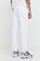 Odzież HUGO Blue spodnie dresowe bawełniane 50522365 biały
