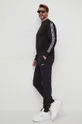 Versace Jeans Couture pantaloni da jogging in cotone nero