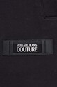 Βαμβακερό παντελόνι Versace Jeans Couture μαύρο 76GAAE05.CF00E