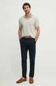 BOSS Orange spodnie 50513028 granatowy SS24