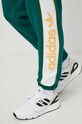 adidas Originals spodnie dresowe zielony IT2442