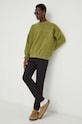 Вовняні штани The Kooples HPAN28045K чорний SS24