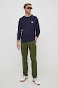 United Colors of Benetton pantaloni 49QGUF03Q verde SS24