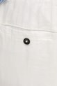 United Colors of Benetton pantaloni in lino bianco 4AGHUF00M