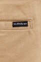 Бавовняні штани Quiksilver бежевий AQYNP03020