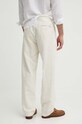 Дрехи Панталон Pepe Jeans RELAXED PLEATED LINEN PANTS PM211700 бежов