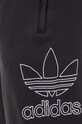 Bavlnené tepláky adidas Originals čierna IR7984