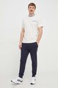 Napapijri pantaloni da jogging in cotone NP0A4H8C1761 blu navy SS24