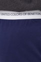United Colors of Benetton spodnie bawełniane lounge granatowy 30964F00G