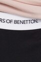 United Colors of Benetton spodnie bawełniane lounge czarny 30964F00G