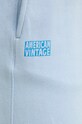 American Vintage pantaloni de trening albastru MIZU05AE24