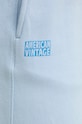 American Vintage spodnie dresowe niebieski MIZU05AE24