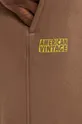 brązowy American Vintage spodnie dresowe JOGGING AMPLE