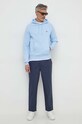 Desigual pantaloni 24SMPW02 bleumarin SS24
