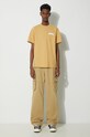 Alpha Industries pantaloni de bumbac Jet Pant 101212 verde SS25