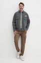 Alpha Industries spodnie Combat Pant LW 126215 brązowy SS25