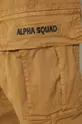 bej Alpha Industries pantaloni Squad Pant