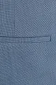 niebieski Calvin Klein spodnie z domieszką wełny