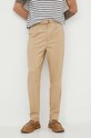 Michael Kors pantaloni CS4301BDR2 bej SS24