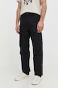 G-Star pantaloni de bumbac drept negru D24309.D387