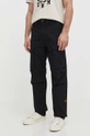 nero G-Star Raw pantaloni in cotone Uomo