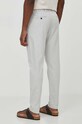 Abbigliamento Tommy Hilfiger pantaloni in lino misto MW0MW33914 grigio