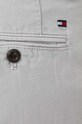 Kalhoty s příměsí lnu Tommy Hilfiger šedá MW0MW33914