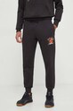 Puma pantaloni de trening tricotaj negru 624813