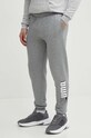 Puma pantaloni de trening tricotaj gri 678980