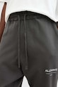 Βαμβακερό παντελόνι AllSaints UNDERGROUND MG323Z γκρί SS24