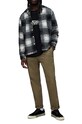Хлопковые брюки AllSaints VERNE MM064Y зелёный