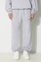 Bavlněné tepláky Represent Owners Club Sweatpant šedá OCM412.302