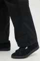 μαύρο Βαμβακερό παντελόνι A-COLD-WALL* Static Zip Pant