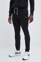 Ellesse pantaloni de trening din bumbac Mayor Jog Pant bumbac negru SHR16447