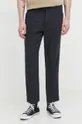 Abercrombie & Fitch pantaloni in lino misto chinos nero KI130.4018.902